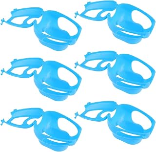 Levemolo 6 Piezas Soporte para de Fijación Práctica para Alimentación y Observación de Ojos Material Duradero Color Azul