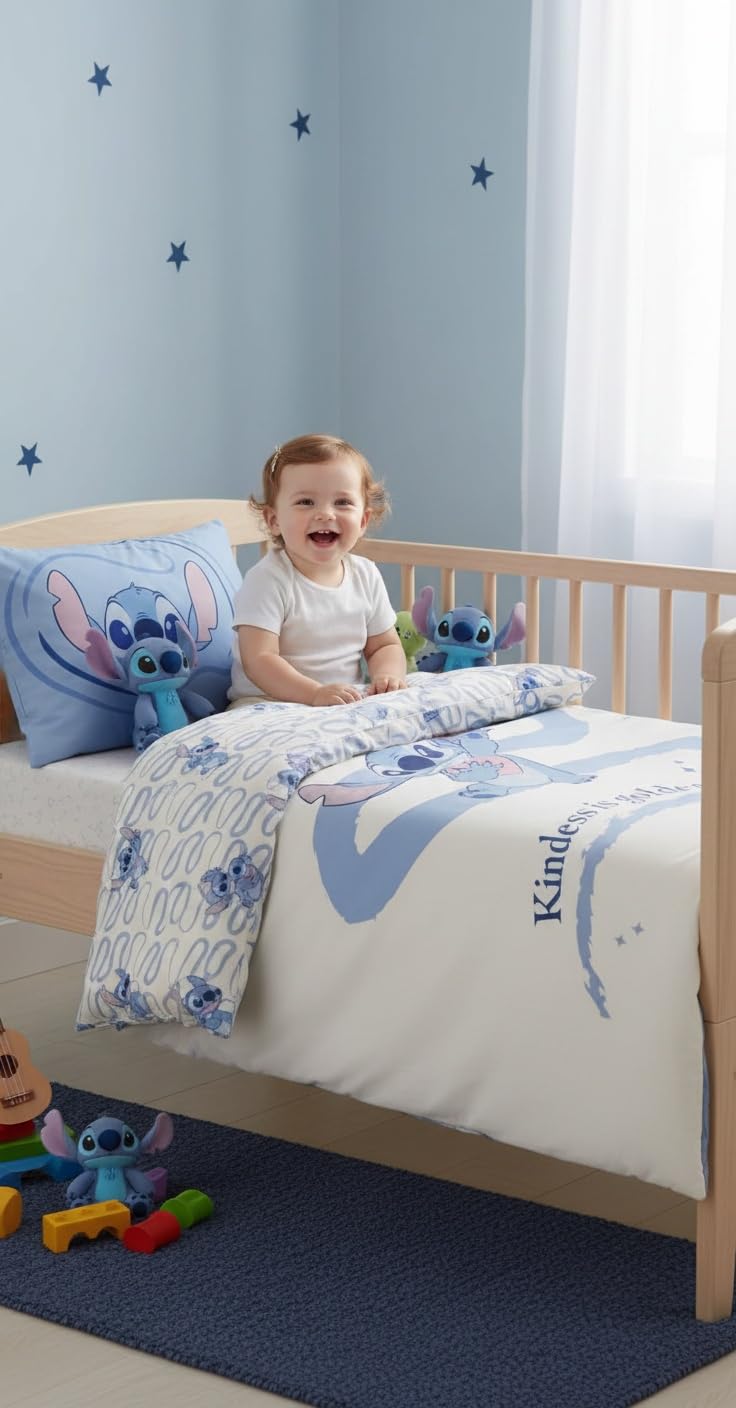 richhome Set di biancheria da letto per bambini, ragazzi e ragazze, con