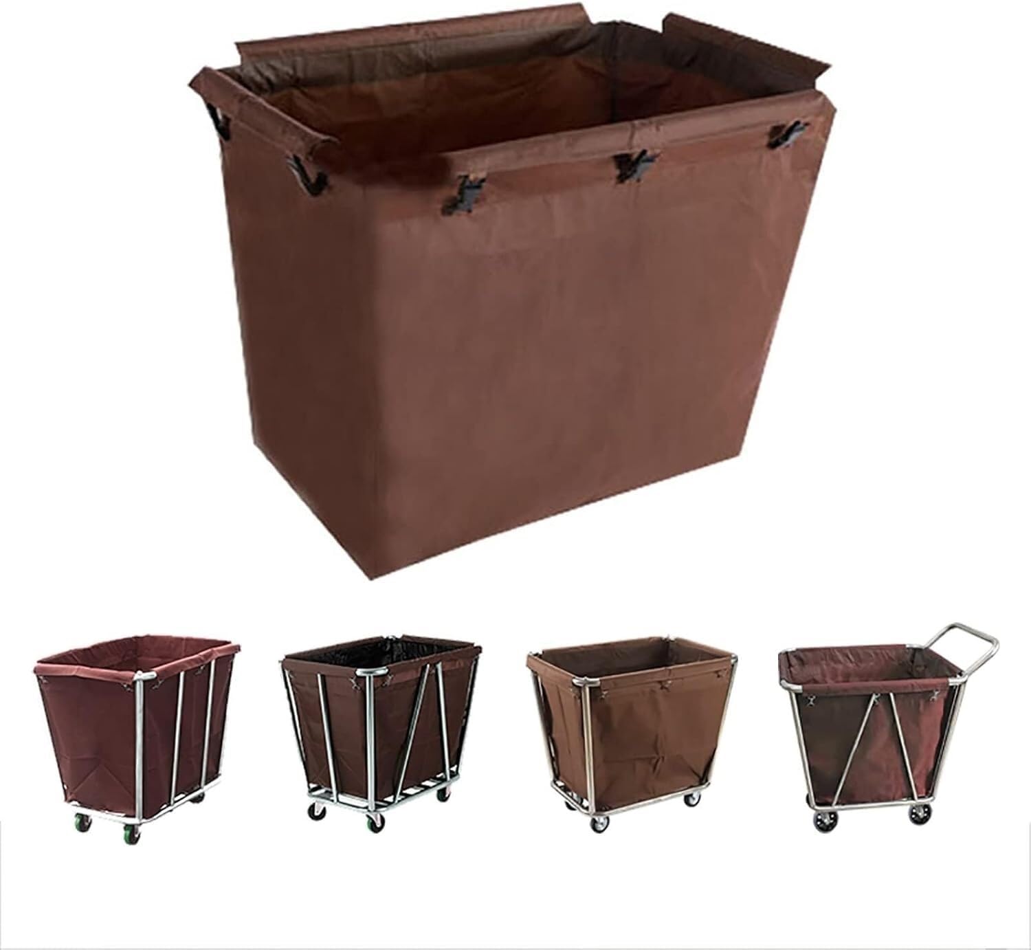 Bolsa de recambio para carrito de la colada extra grande que evita roturas por peso