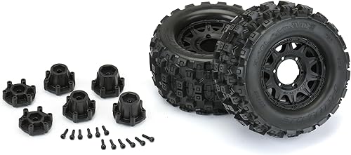 Miniatura 3 de Pro-Line Racing Badlands MX28 2.8 MTD Raid Negro 6x30 FR PRO1012510 RC Neumático
