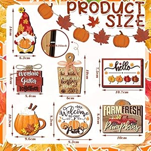 Setof15falltieredtraydecorpumpkinsfarmhousedecorautumnmapleleaftablecenterpiecesthanksgivingharvestwoodblockssignsforhomedecorbrightstyle Urban Country Home Decor Set of 15 fall tiered tray decor pumpkins farmhouse decor autumn maple leaf table centerpieces thanksgiving harvest wood blocks signs for home decorbright style urban country home decor