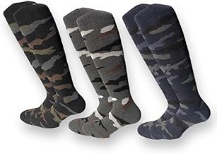 Lucchetti Socks Milano Calze Termiche Lunghe Uomo-Set da 6 Paia Calze Invernali Calde Traspiranti,Ideali per Sci, Montagna Outdoor per Giornate Fredde