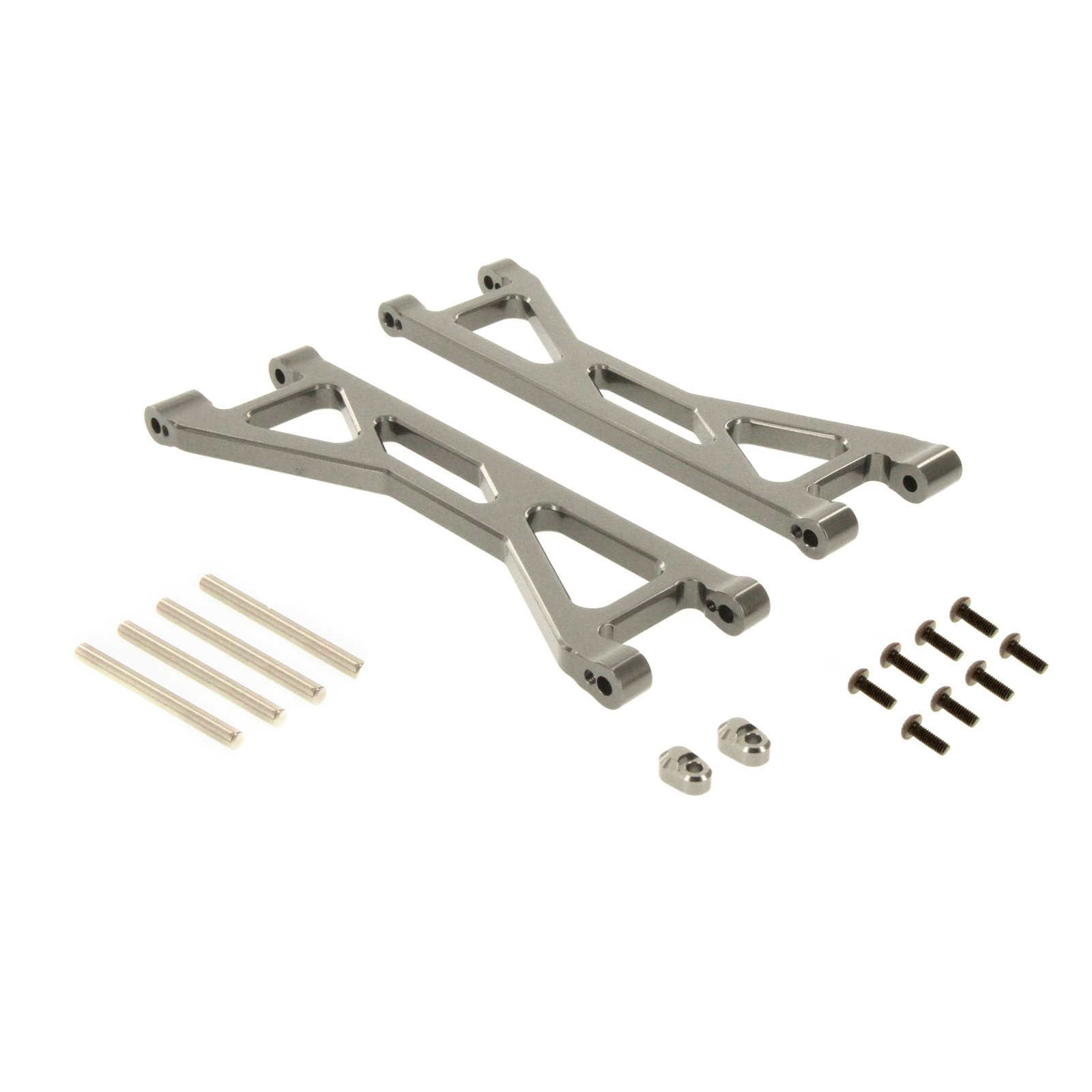 (Grey) - RC Alloy Front/Rear Upper Arm, Grey fits the Traxxas X-Maxx - Replaces Traxxas Part 7729