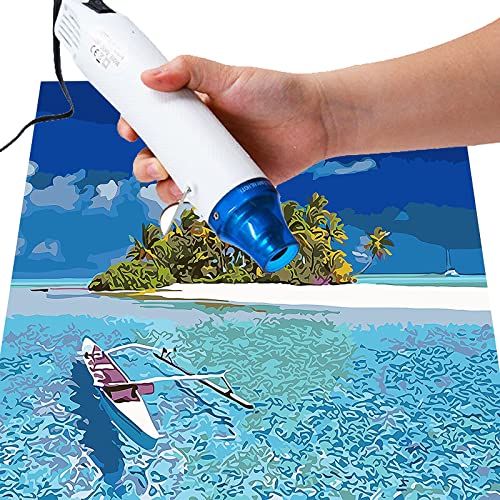 Mini Heat Gun For Crafts, Epoxy Resin Bubble Removing, Acrylic Paint, Embossing Tool, Candle Making, Shrink Wrap Tubing - Small Hot Air Heating Gun #TOP4