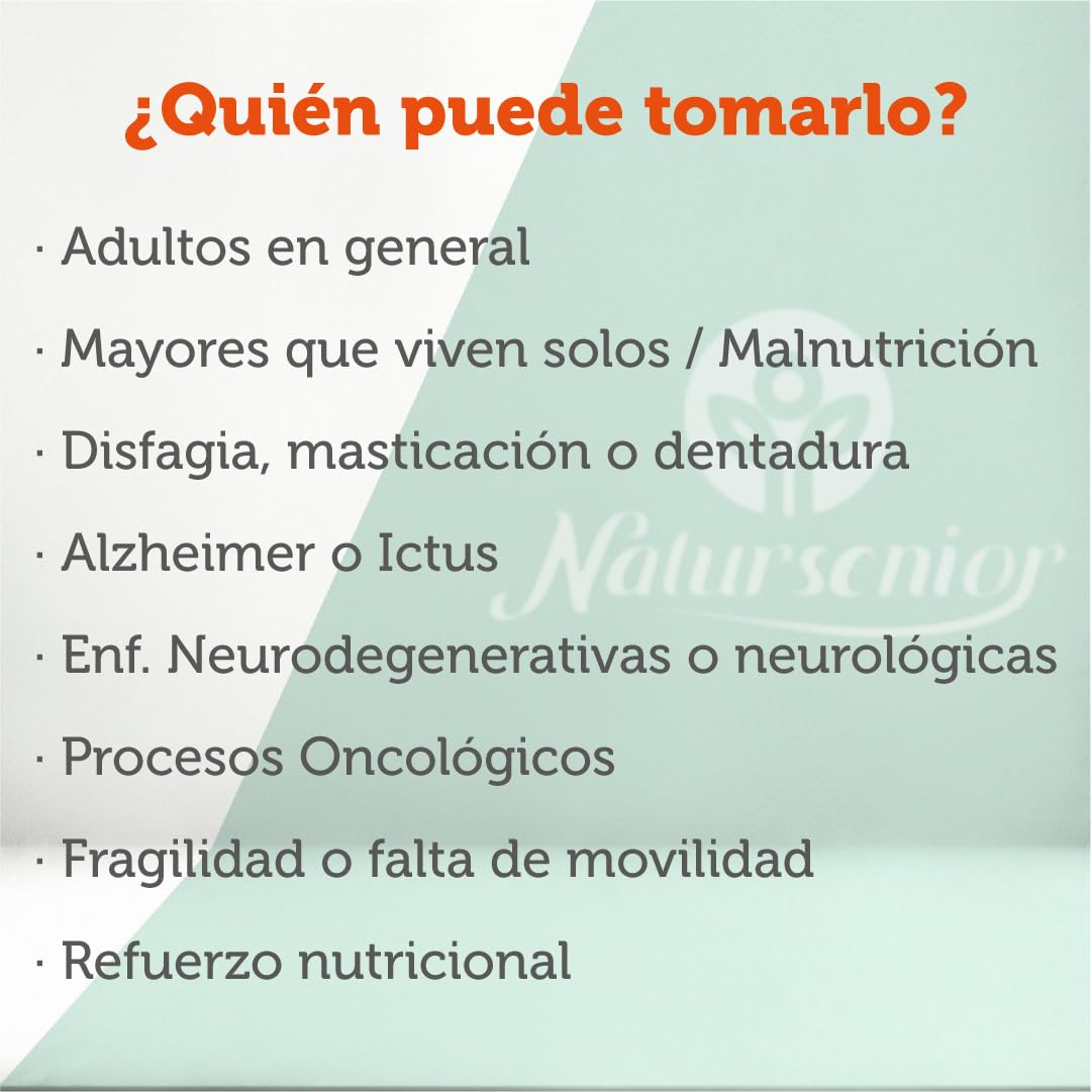 Natursenior - Pack Crema de Coliflor y Tomate x6 - Comida Natural Triturada para Mayores Recetas Caseras y Enriquecidas - 330g