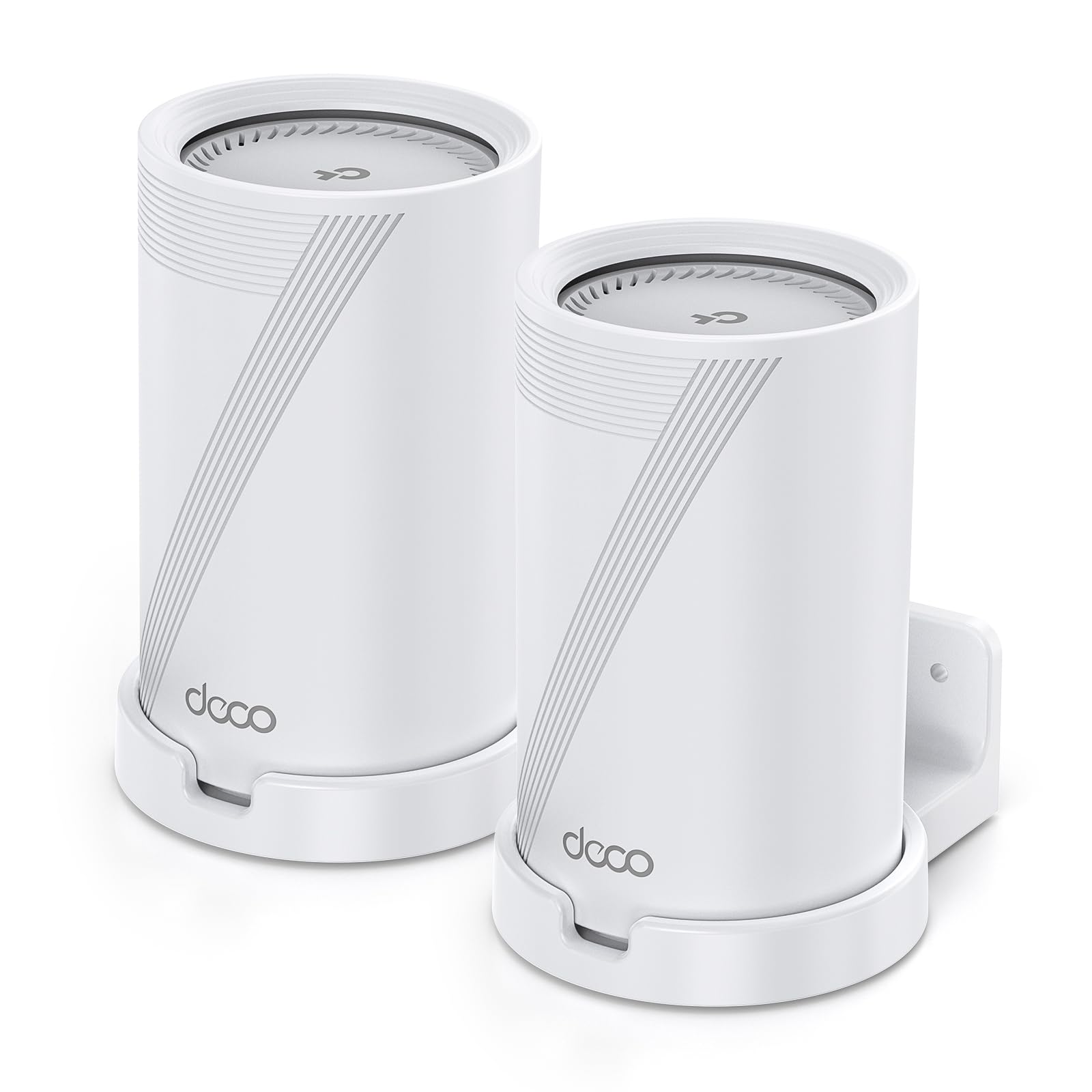 XLTTYWL Deco - Kit de Montaje en Pared WiFi 7, Deco BE63/BE65/BE67/BE10000/BE9300/BE14000 y XE75 Pro XE75 X80 X75 Series Soporte de Montaje en Router para TP Decos 7 Tri-Band WiFi