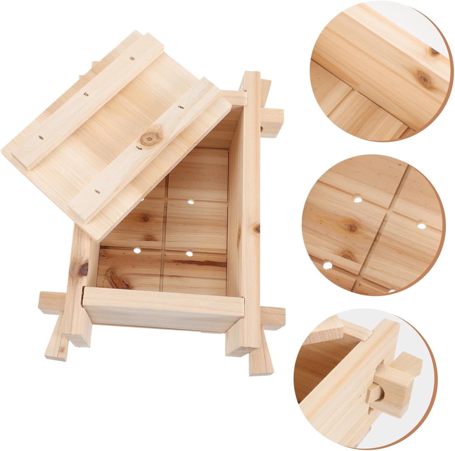 SHOWERORO Homemade Tofu Press Maker Tofu Mold for Bean Curd Easy to Assemble for Home Use for Sushi Press