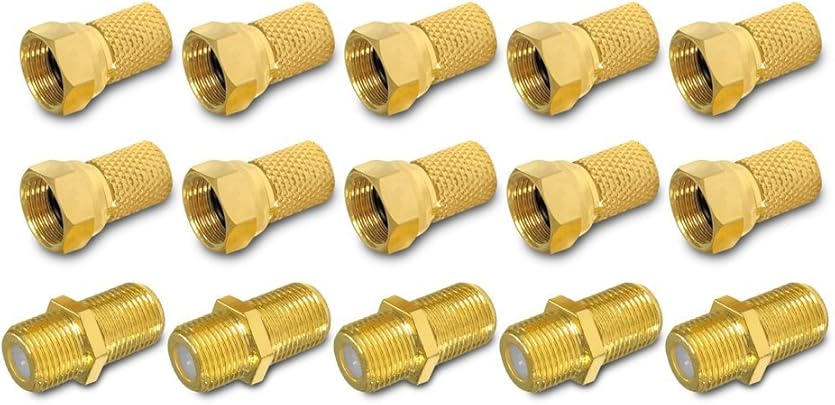 connettore placcato oro connettore oro giunto COLLEGAMENTO Sat connettore placcato oro connettore oro giunto COLLEGAMENTO Sat