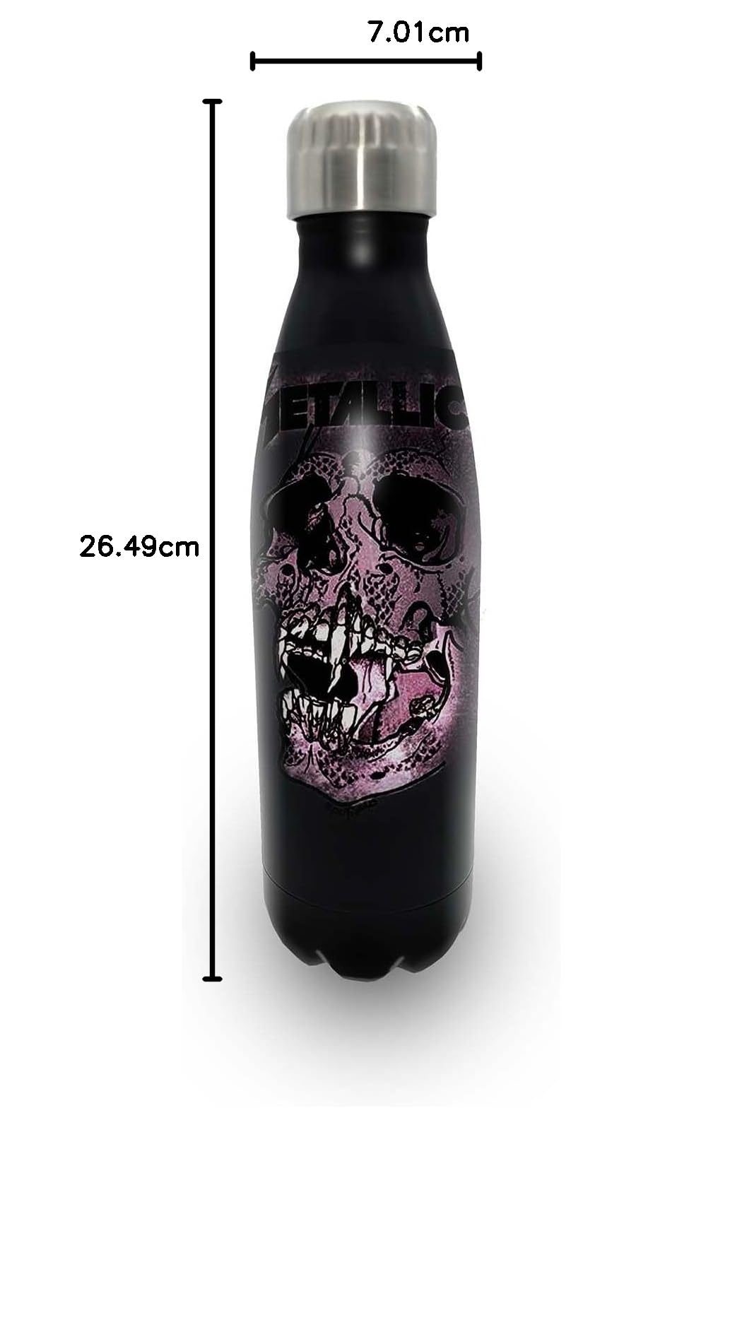 Rocksax Metallica-Flasche – Pushhead