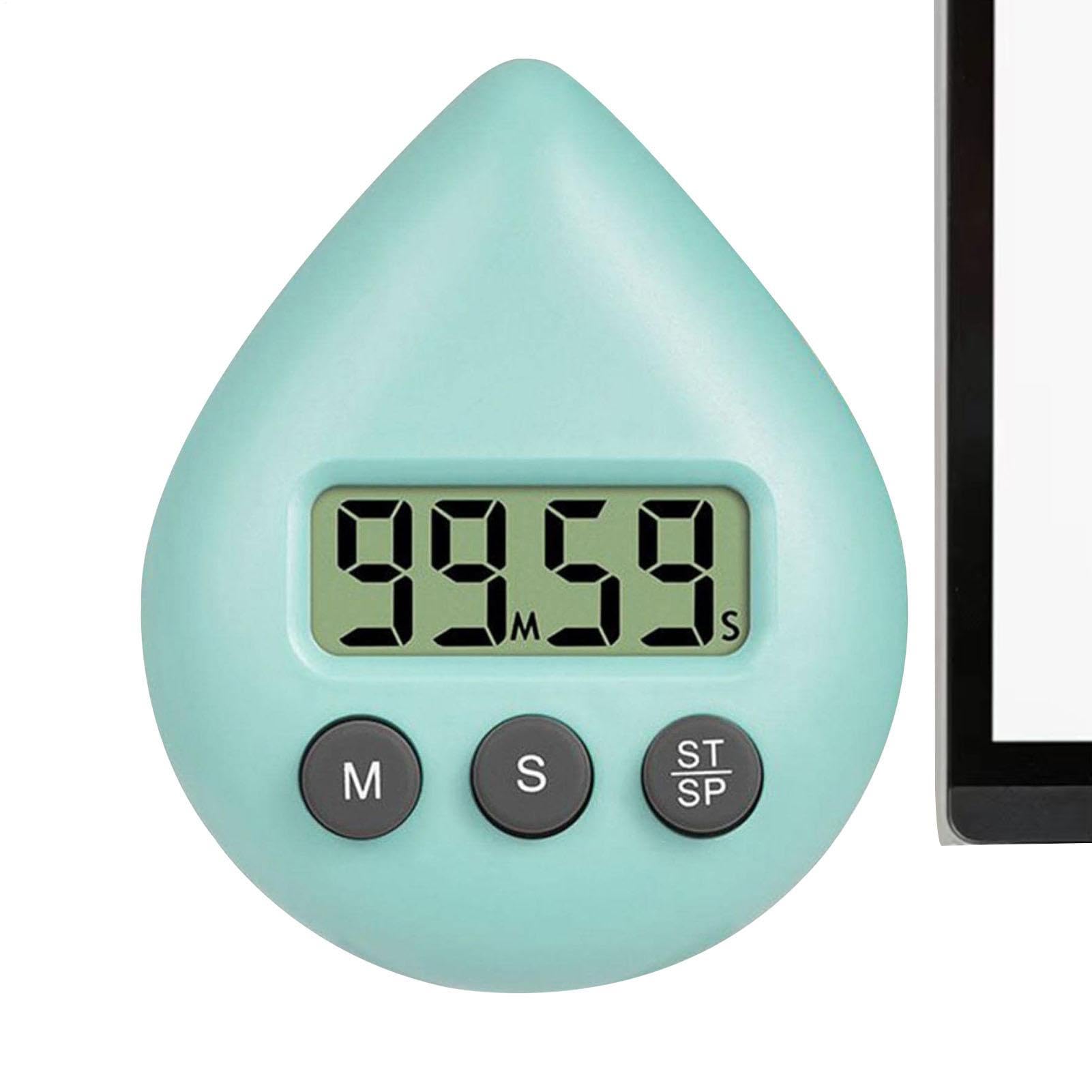 Waterproof Shower Timer – Digital Bathroom Clock, Suction Cup Mount | Water-Resistant Countdown Display for Time Management, Long-Lasting Battery for Kids, Adults, and Eco-Friendly Routines