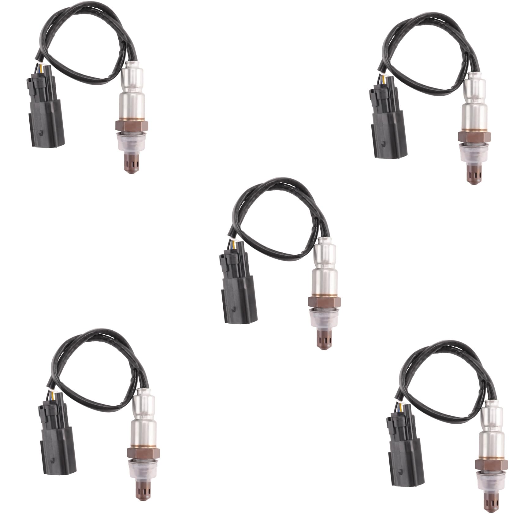 5X Sensor de OxíGeno de RelacióN Aire-Combustible Aguas Arriba para Ram City 2.4L 2015-2017 68195741AA
