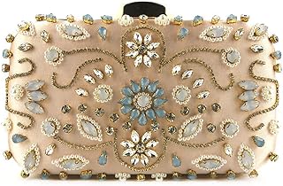 Clutch Bag Rhinestones Pearl Women Clutch Bags Satin Lady Party Wedding Clutches Purses