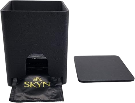 Understated CondomCube: Elevate Your Intimate Experience for the Modern Man (Black)