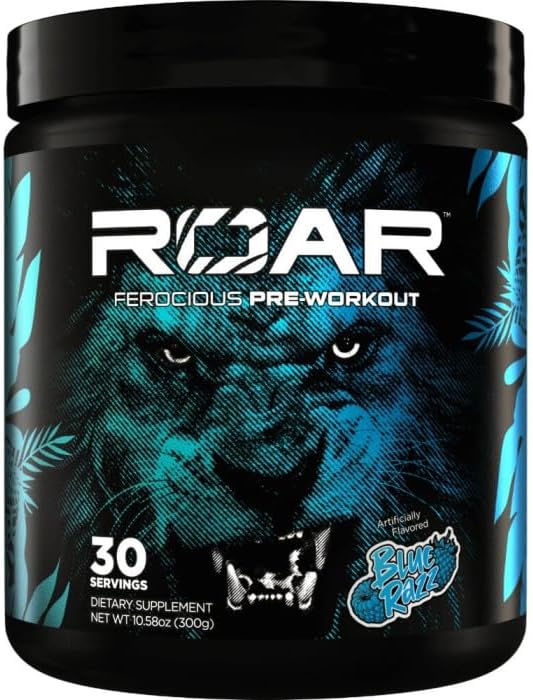 Roar pre-Workout Blue Razz 300 gm