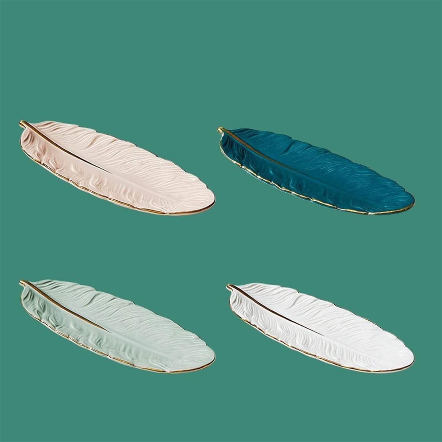 Ceramic cutlery Fruit Plate Ceramic Tableware Dessert Plate Small Dessert Plate Home dining plate,Brass