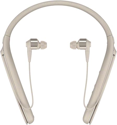 Sony WI-1000X Wireless Noise Cancelling In-Ear Headphones with Activity Recognition, 10 Hours Battery Life, with Alexa built-in  - Gold