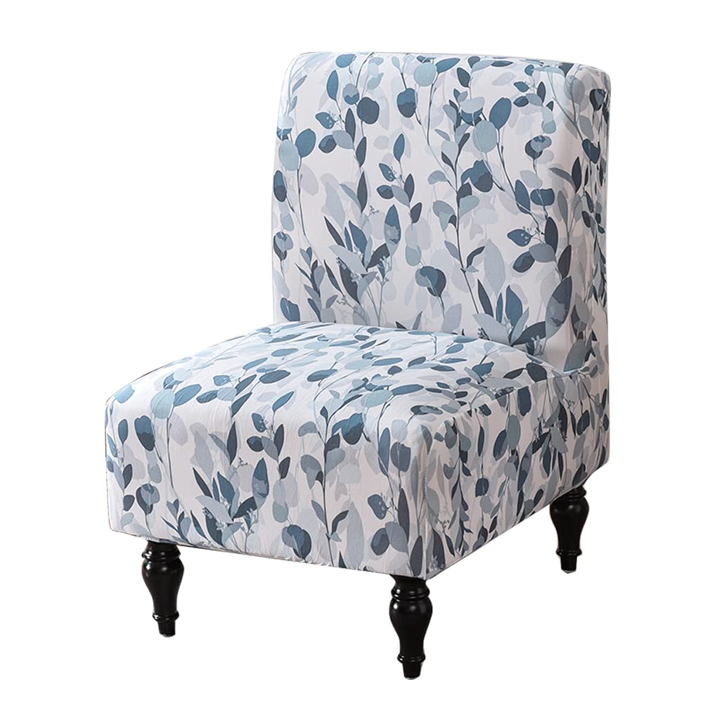 Housse de chaise sans accoudoir extensible et moderne pour le salon