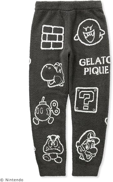 ジェラートピケ スーパーマリオ ベビモコアソートジャガードロングパンツ ジェラートピケ スーパーマリオ ベビモコアソートジャガードロングパンツ