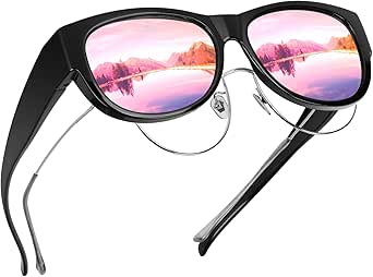 Amazon: GEGURI Fit Over Glasses Sunglasses for Women Men, Oversized
