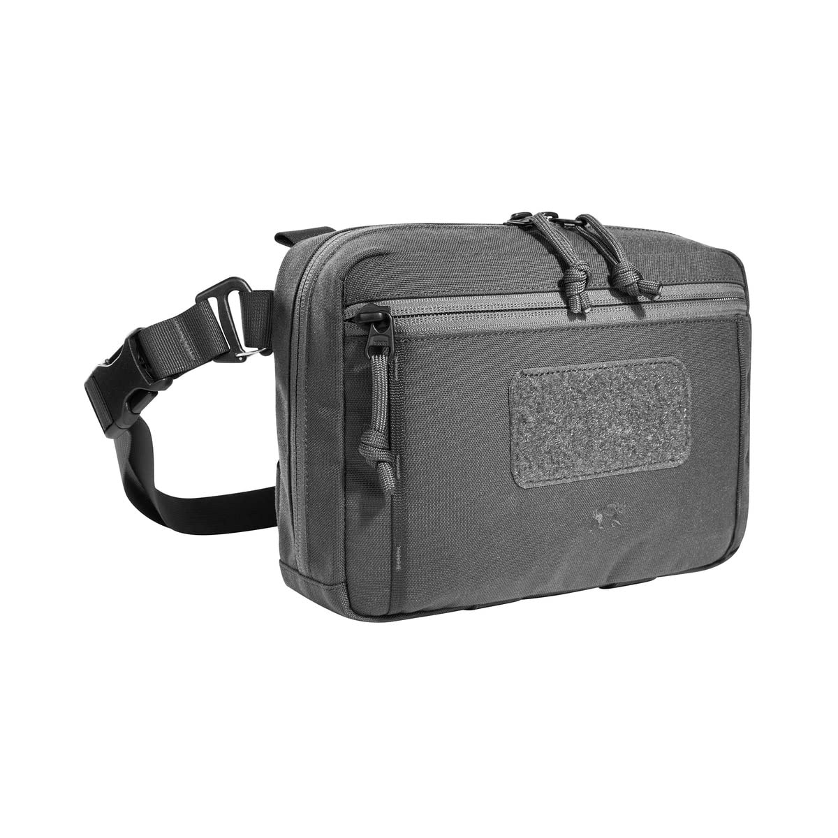 Tasmanian Tiger TT Tac Pouch 8.1 Hip Taktische Ausrüstungs-Tasche Mit Molle-System, Abnehmbarem Hüftgurt, Umhänge- und Rucksack Zusatz-Tasche - Titan Grey