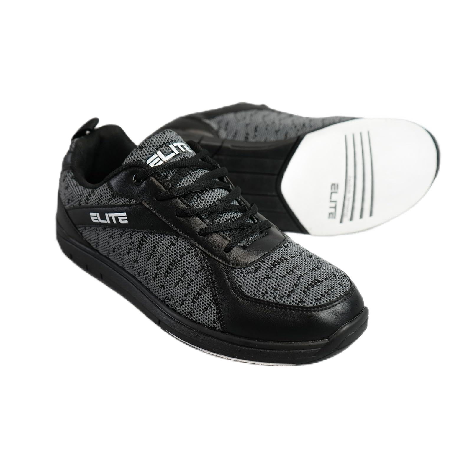 Pinnacle Men’s Bowling Shoes | Includes Universal Sliding Soles | Left or Right-Handed Men’s Bowling Shoes | Great for Bowling Practice and League Games-image-13