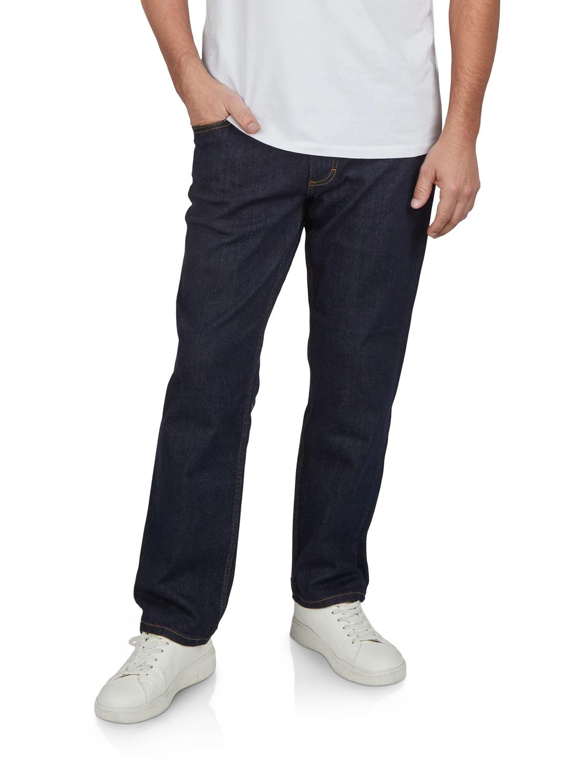 MUSTANG Jeans Herren Stretch lang Straight Fit Washington Jeanshose Hose Denim Blau Schwarz 30 31 32 33 34 36 38 40 42 44