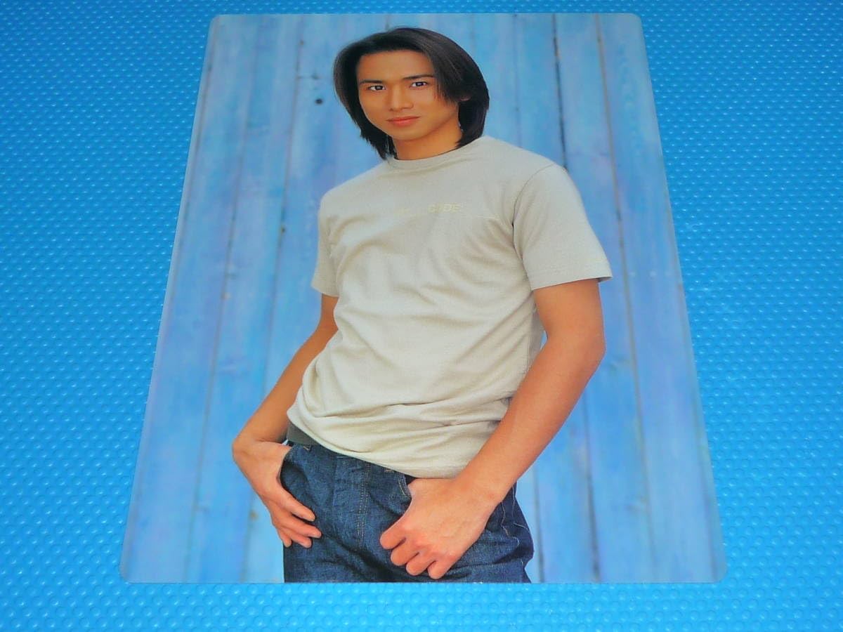 Amazon.co.jp: A4大判 下敷きキンキキッズ「堂本光一」1998年 : 文房具