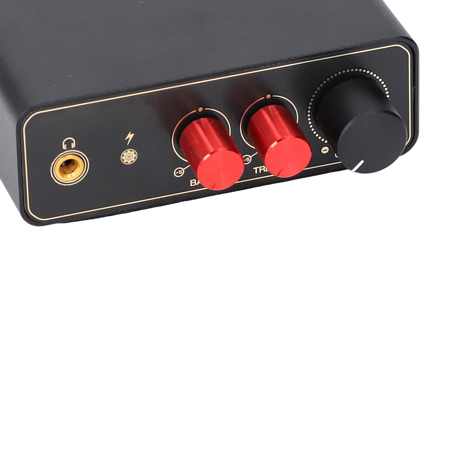 Marhynchus Preamplificatore per Giradischi Mini MM MC Preamplificatore da Stadio Fono, Scatola Stereo RIAA con Amplificatore per Cuffie, Controllo Tono Alto e Basso, Ingresso 5 V, per Utenti Audio