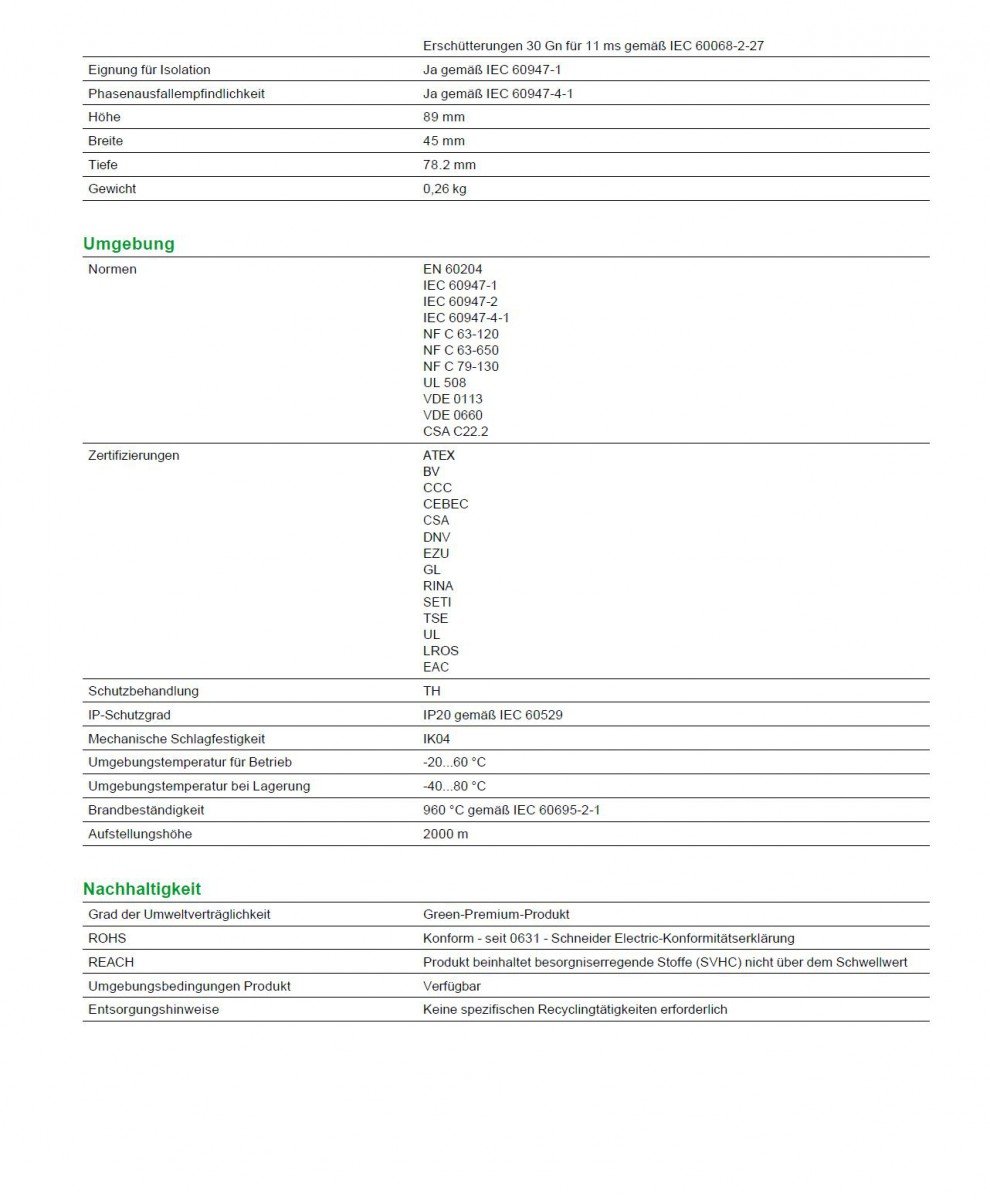 disjoncteur moteur - tesys gv2me - 0.1 à 0.16a - schneider electric gv2me01