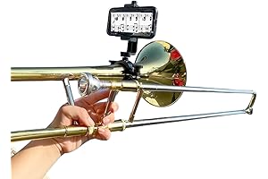 Musical Supply Brass Lyre: The All-in-One Music Stand for Your Trombone and More