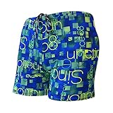 IFOUNDYOU Badeshorts Herren Kurz Sommer Trainingshose mit Kordelzug Bademode Herren 2022 Schnelltrocknend Atmungsaktiv Badehose Badehose Herren Eng Bodybuild Sporthose Schwimmhose