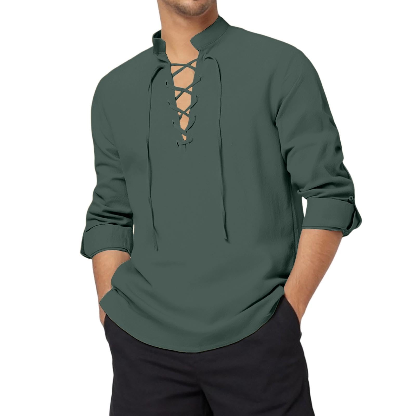 Pirate Medieval Pirate Shirt Linen Top Victorian Blouse