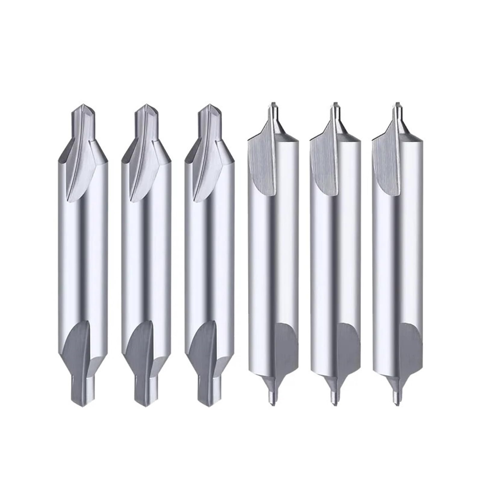Brocas centrales Brocas centrales de acero de tungsteno de 60 grados, broca de carburo de 1,0 mm, 2,0 mm, 3,0 mm, 4,0 mm y 5,0 mm 1 pieza(Type B,D2.5)