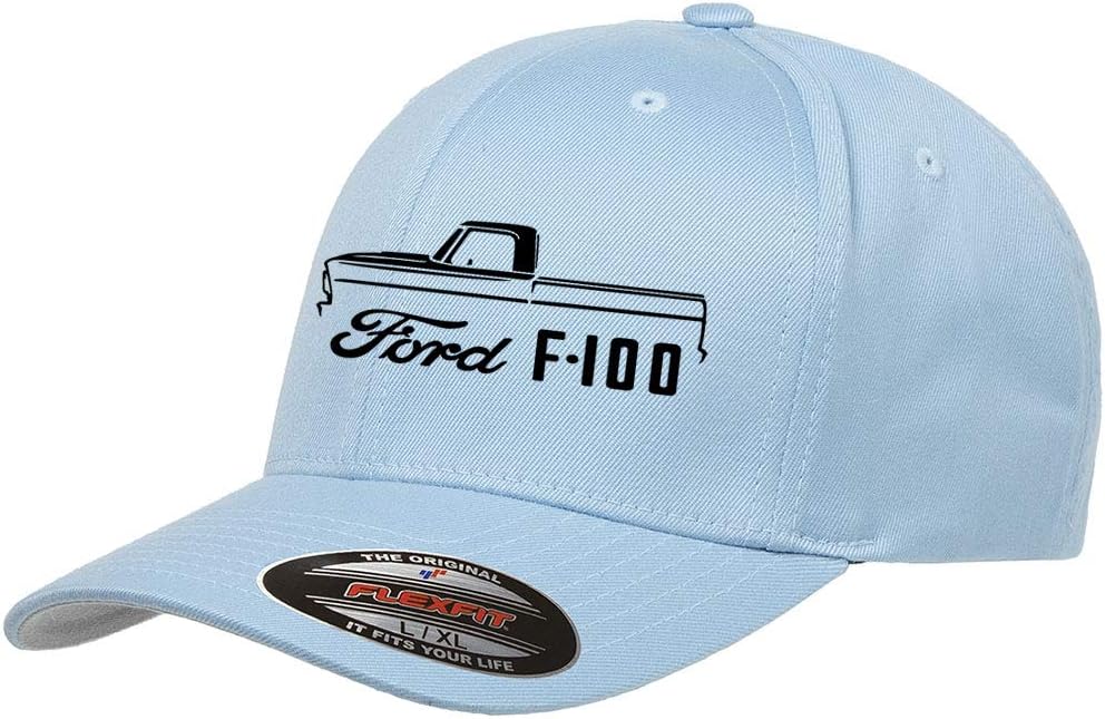 1967-1972 Ford F100 F-100 Pickup Truck Classic Outline Design Flexfit hat Cap