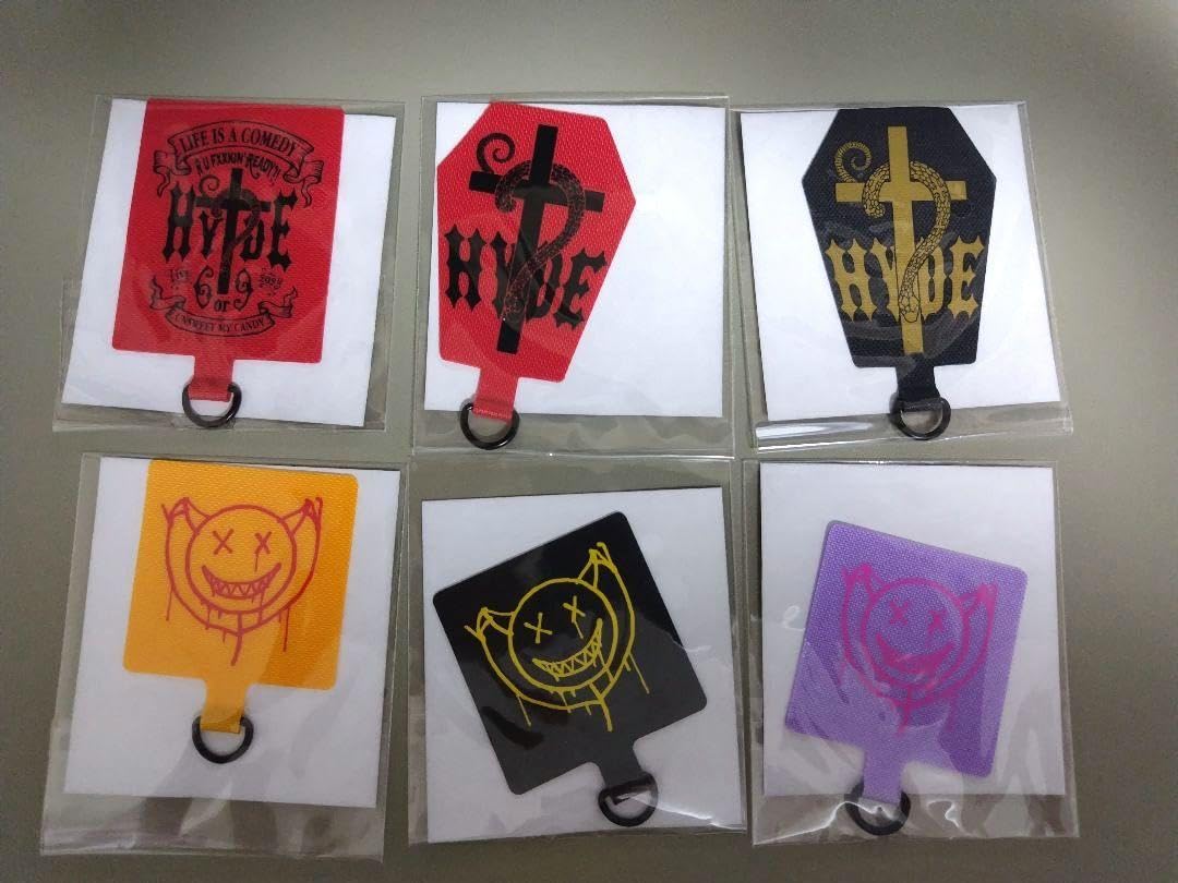 HYDE】未使用/オールブラックセット/限定缶バッジ コンプリートセット