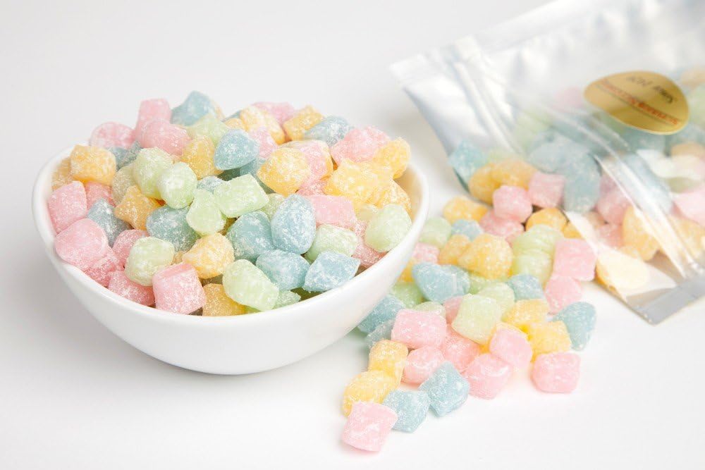 Colored Mochi Rice Cakes (1 Pound Bag)