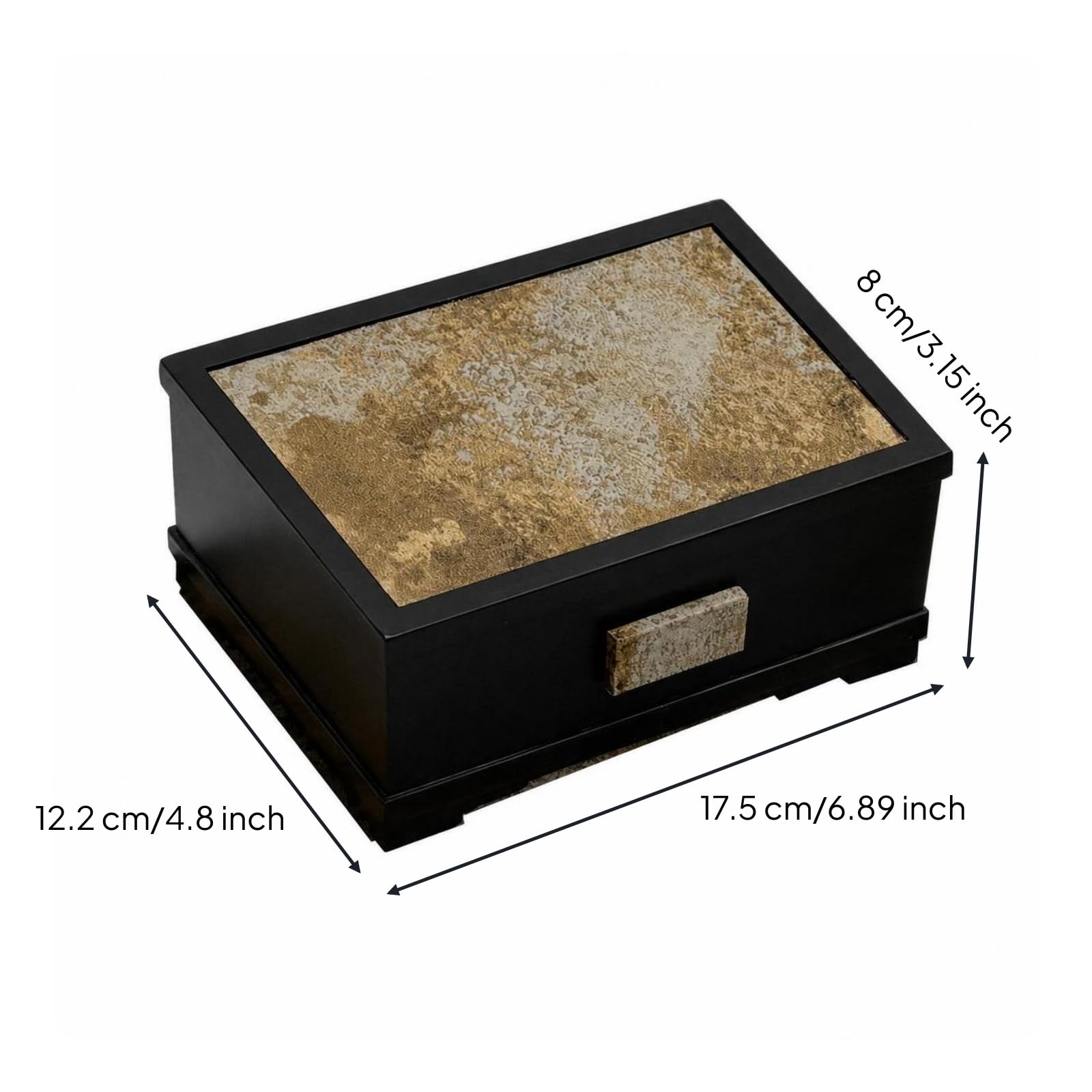 Boîte à Mouchoirs en Bois Décorative