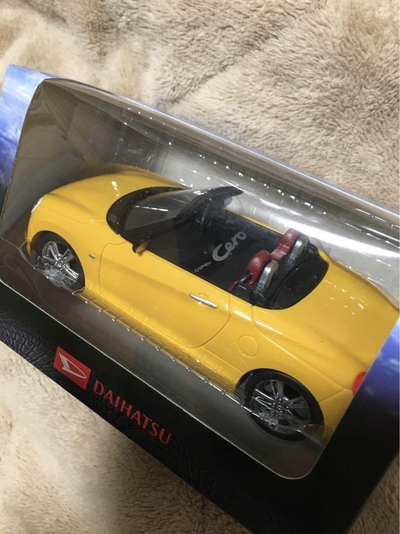 Amazon.co.jp: ダイハツ コペン セロ 純正 ミニカー イエロー : おもちゃ