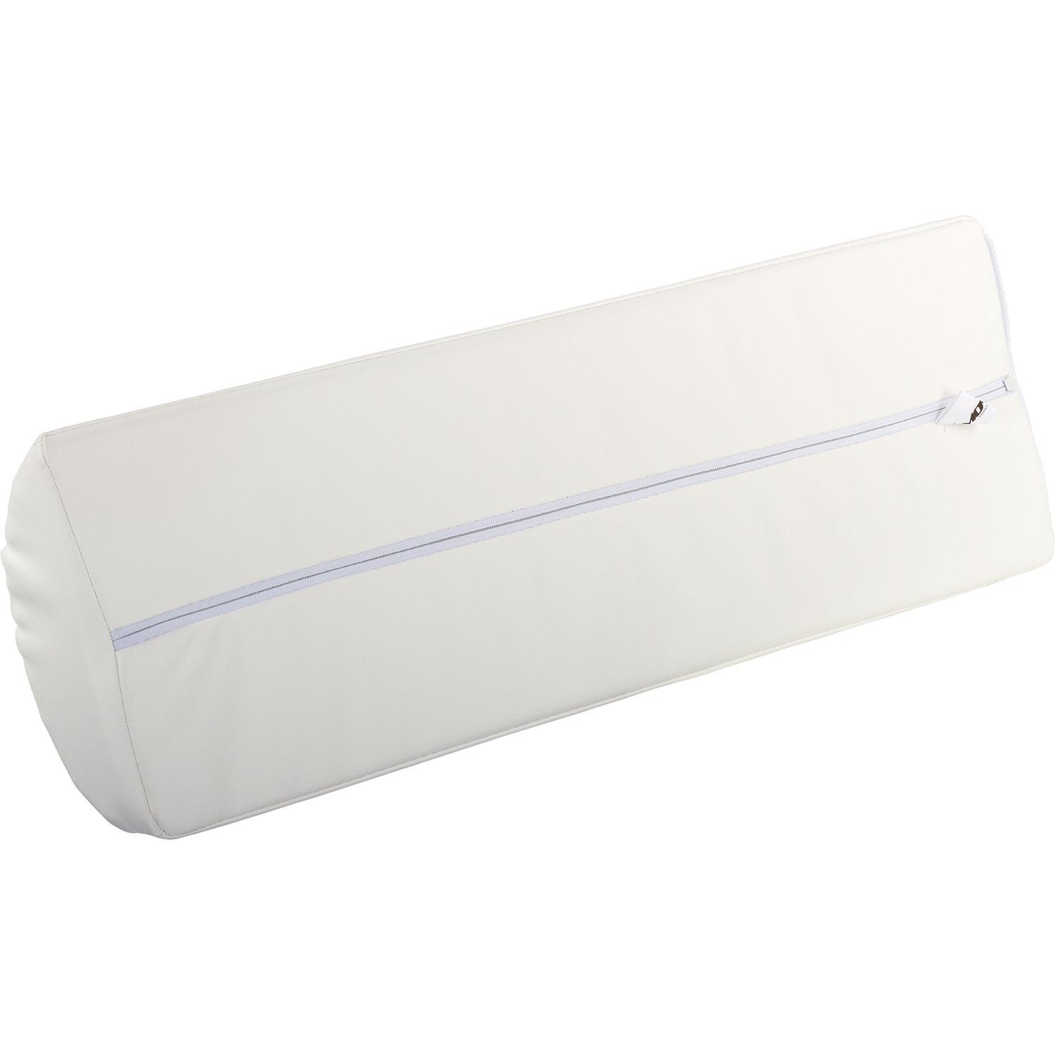 MOVIT XXL Nackenkissen Nackenstütze weiß Nackenrolle halbrund 69 x 23 x 11 cm Lagerungsrolle Knierolle Halbrolle