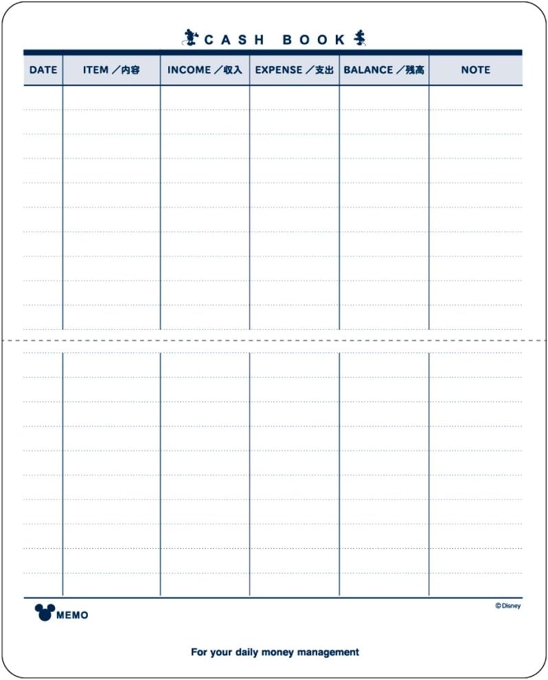 Amazon ダイゴー ディズニー 通帳型 キャッシュブック プルート J1337 家計簿 文房具 オフィス用品