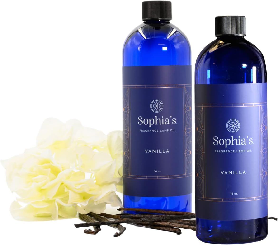 Sophia's Vanilla Fragrance Lamp Oil Refills 2Pack