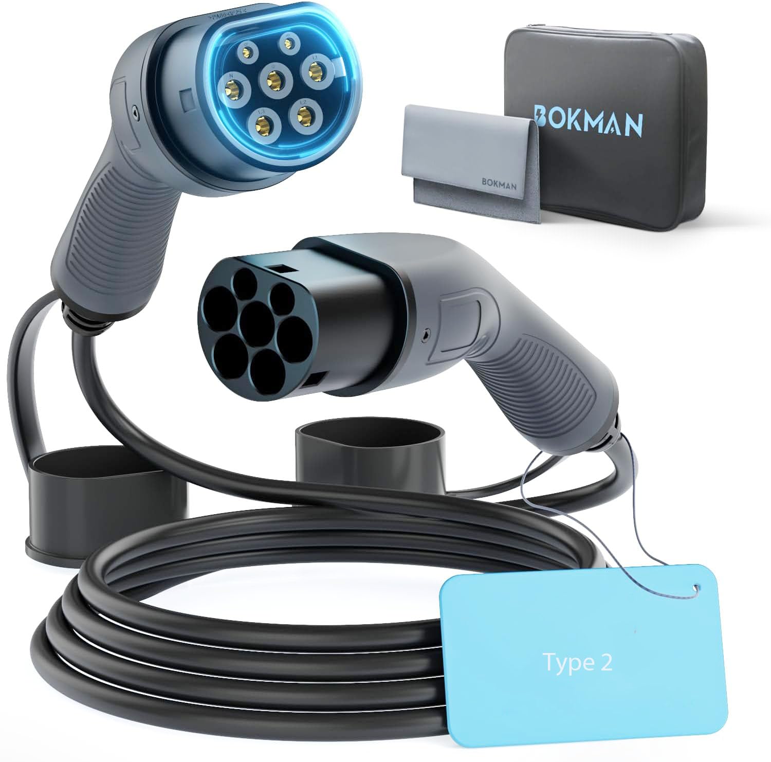 bokman Kabel ładujący typu 22 kW 15 m