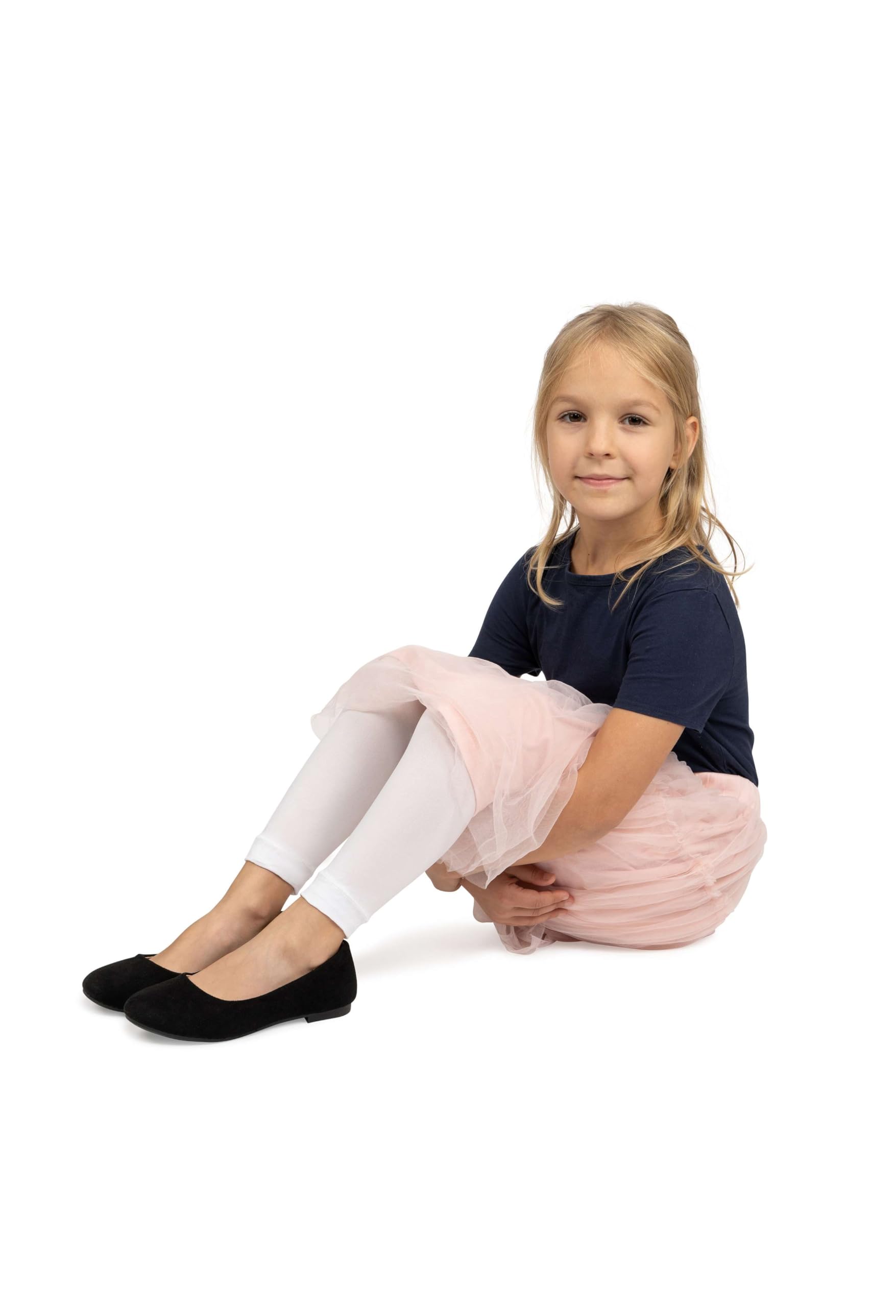 looksy Dziecięce, cienkie legginsy 7/8 dla dziewcząt, modne rajstopy bez stóp do spódnicy, sukienki, tuniki, dla dzieci, baletu, gimnastyki, szkoły, spodni, Alice