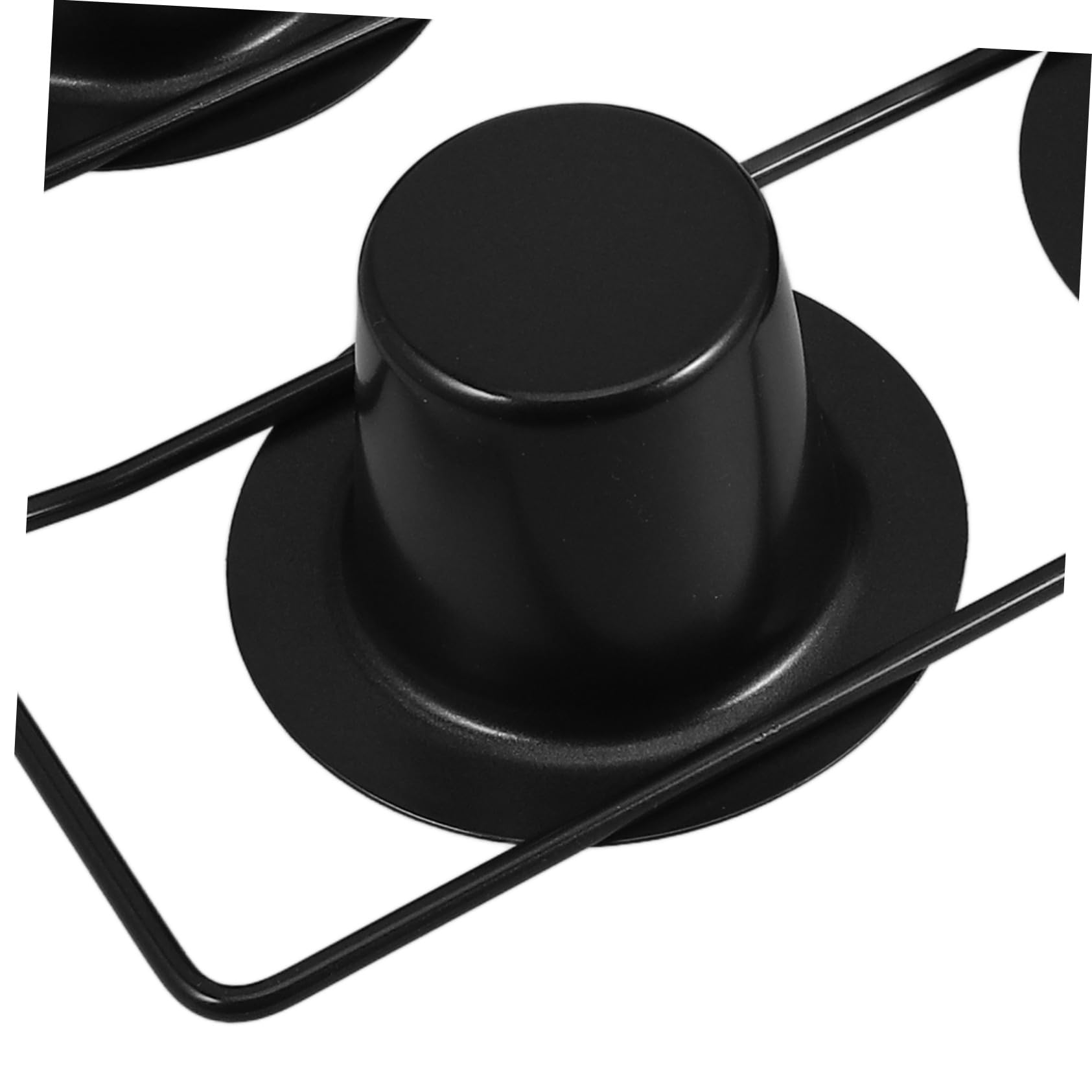 Muffinform Spülmaschinenfest aus Kohlenstoffstahl Schwarze mit Antihaftbeschichtung Dickwandige 6-fach Tassen Design zum Backen in Heimischen Küche und Partys