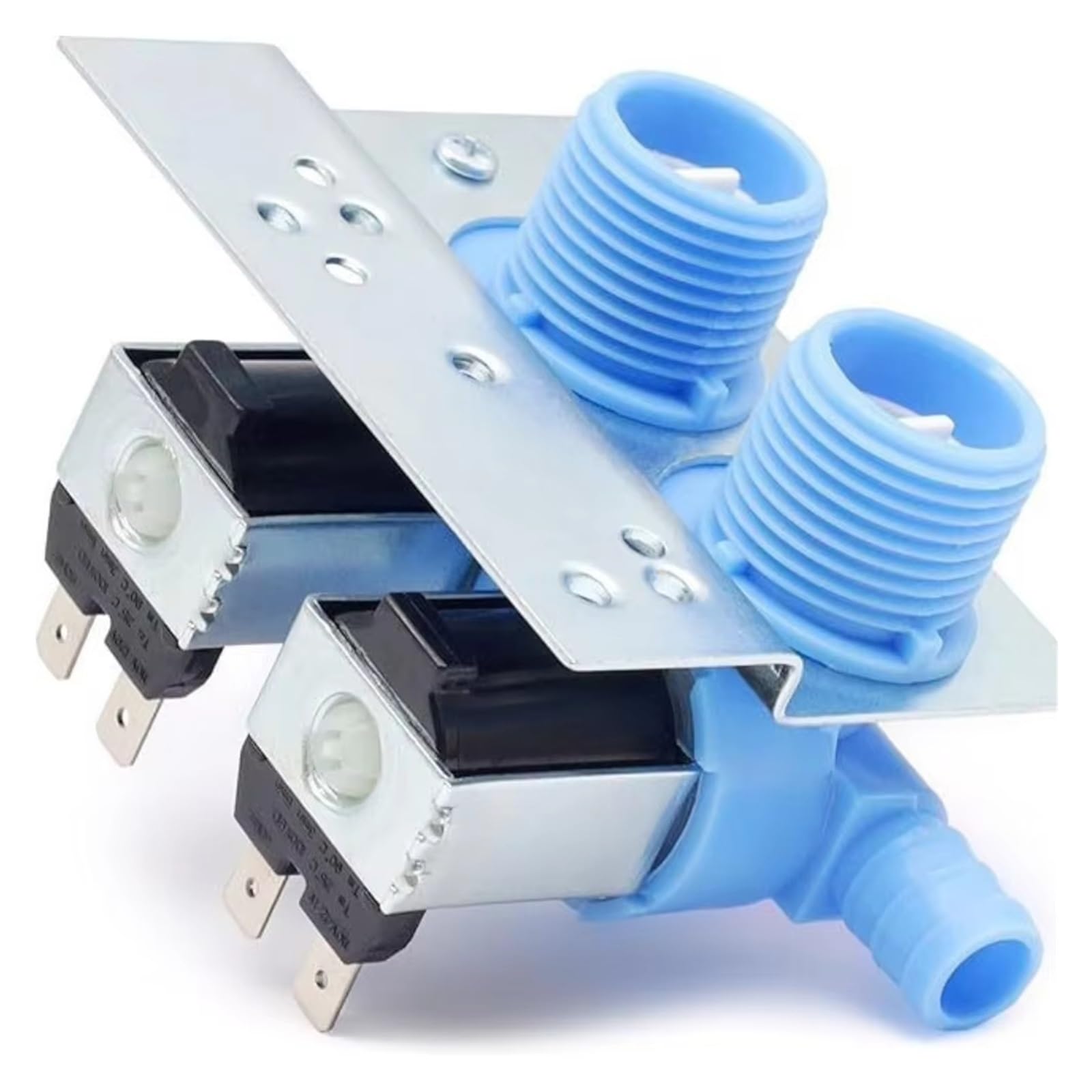 Electroválvula Para Kenmore Válvula De Entrada De Agua Lavadora 285805, 4,4 X 2,7 Pulgadas, Accesorios Para Electrodomésticos Válvula de Agua para Lavadora
