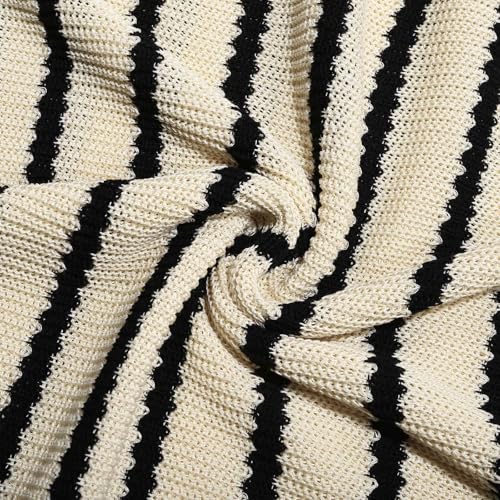 Casual Pullover Lightweight Sweaters Striped Sweater Top Spring Summer Pullover Casual Pullover Lightweight4