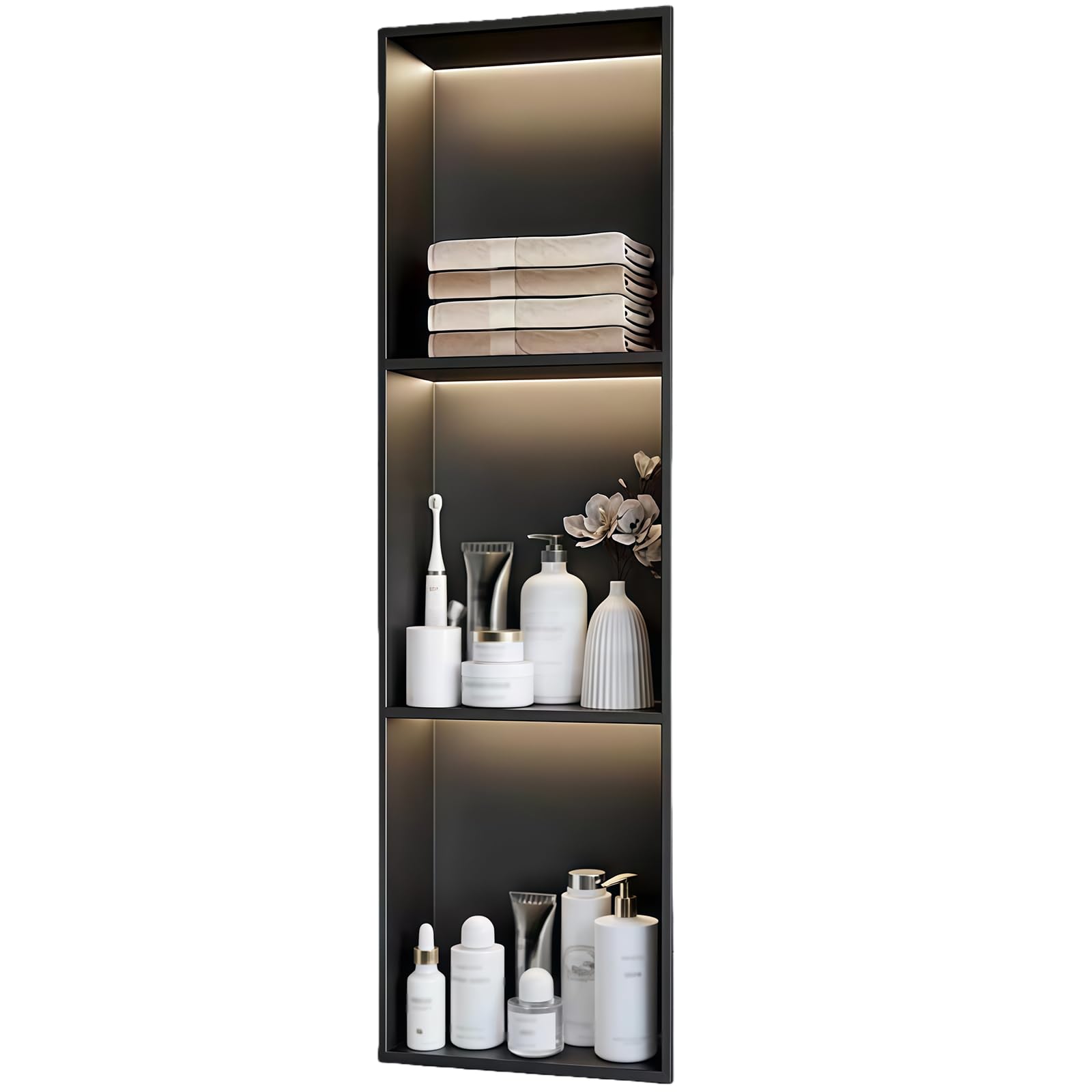 Étagère de douche LED multifonction pour sublimer l'ambiance de votre cuisine