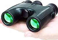 Vista 4 de Telescopio Sky Telescope 10X26 Binoculares Mini Niños, Verde