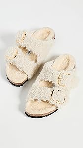 Amazon.com: Birkenstock Women's Arizona Big Buckle Teddy Sandals