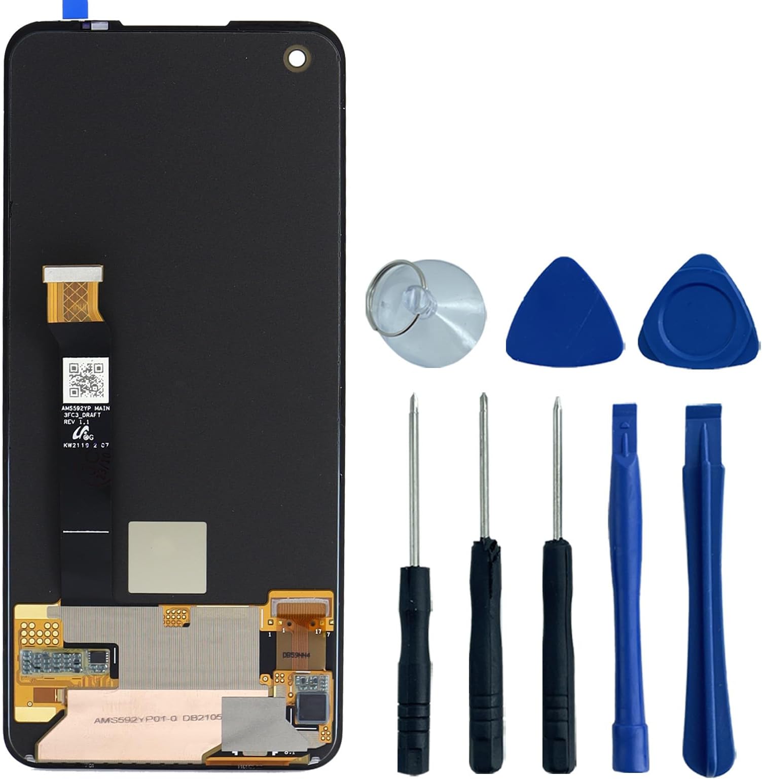 for ASUS Zenfone 10 AI232 LCD Screen Display Touch Digitizer Assembly Replacement 5.9" (Without Frame)